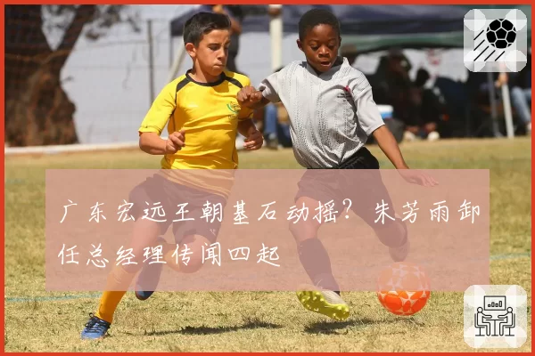 广东宏远王朝基石动摇?朱芳雨卸任总经理传闻四起