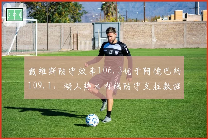 戴维斯防守效率106.3优于阿德巴约109.1，湖人热火内线防守支柱数据比拼